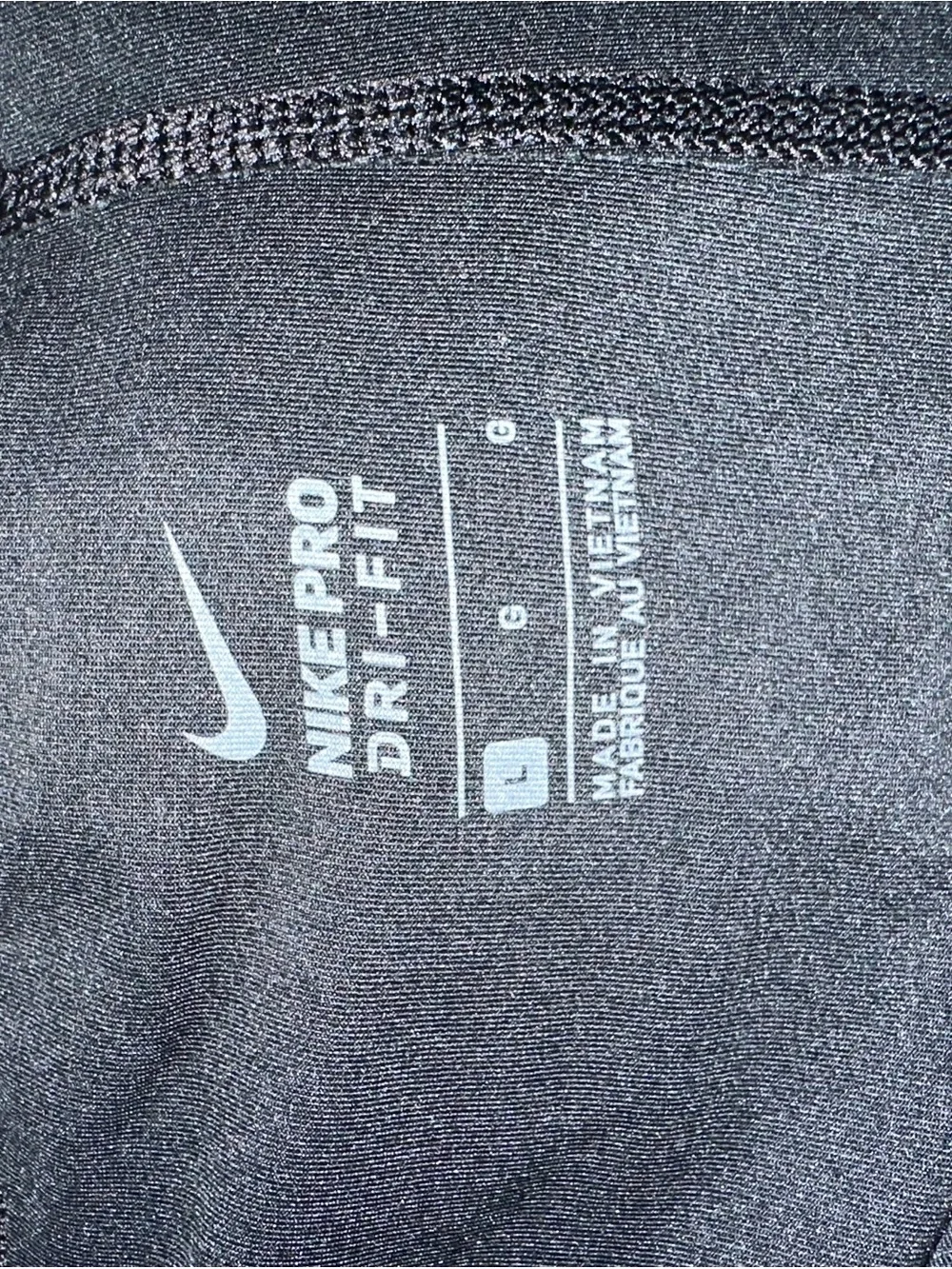 Nike Pro Sage Green Athletic Skirt with Black Branded Waistband